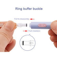 Load image into Gallery viewer, Rechargeable Children Luminous Earpick Visible Ear Spoon Silicone Soft Head Ear Spoon Ear Wax Removal Tool Ear Cleaning Care

