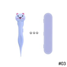 Load image into Gallery viewer, Rechargeable Children Luminous Earpick Visible Ear Spoon Silicone Soft Head Ear Spoon Ear Wax Removal Tool Ear Cleaning Care
