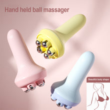 Load image into Gallery viewer, Handheld Roller Massager Eliminate Puffiness Relax Muscle Body Shaping Massager Manual Body Massage Tool
