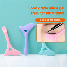 Load image into Gallery viewer, Multifunctional Silicone Eye Makeup Bezel Eyeliner Eyeshadow Mascara Auxiliary Tool Portable Makeup Tool
