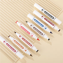 Load image into Gallery viewer, Double-headed Stamp Colorful Eyeliner Waterproof Anti-smudge Eyeliner Multicolor Eyeliner Eye Makeup Cosmetic
