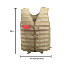 Load image into Gallery viewer, Tactical Molle Adjustable Vest Military Army Swat Utility Airsoft Vest Outdoor Sports Waistcoat for CS Fishing Hunting Gear
