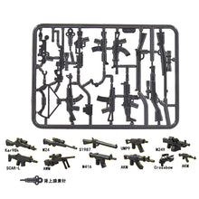 Load image into Gallery viewer, Children's Toy Ghost Commando Special Forces Building Blocks Army Soldier Figures Military Weapon Gun Vest Bricks Accessories
