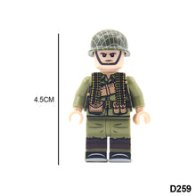 Load image into Gallery viewer, Children's Toy Ghost Commando Special Forces Building Blocks Army Soldier Figures Military Weapon Gun Vest Bricks Accessories

