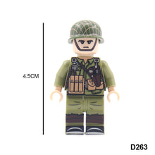 Load image into Gallery viewer, Children's Toy Ghost Commando Special Forces Building Blocks Army Soldier Figures Military Weapon Gun Vest Bricks Accessories
