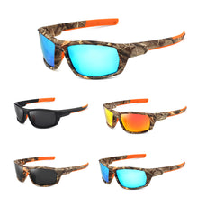 Load image into Gallery viewer, Men Women Camouflage Sport Fishing Glasses Rayed Sun glasses Goggles Outdoor Polarized Sunglasses
