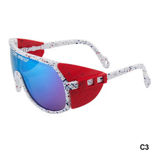 Load image into Gallery viewer, Fashion Sunglasses Men Women UV Protection Outdoor Colorful Glasses Large Frame Sunglasses For Beach Fishing
