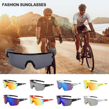 Load image into Gallery viewer, Cycling Sunglasses Large Frame Colorful Sunglasses Sports Sunglasses Outdoor UV Protection Sunglasses
