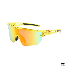 Load image into Gallery viewer, Cycling Sunglasses Large Frame Colorful Sunglasses Sports Sunglasses Outdoor UV Protection Sunglasses
