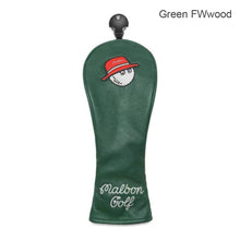 Load image into Gallery viewer, Golf Putter Cover Golf Club #1 #3 #5 UT Wood Headcovers Driver Fairway Woods Cover PU Leather Head Covers
