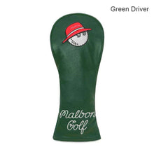 Load image into Gallery viewer, Golf Putter Cover Golf Club #1 #3 #5 UT Wood Headcovers Driver Fairway Woods Cover PU Leather Head Covers
