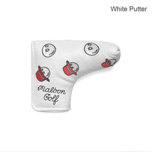 Load image into Gallery viewer, Golf Putter Cover Golf Club #1 #3 #5 UT Wood Headcovers Driver Fairway Woods Cover PU Leather Head Covers
