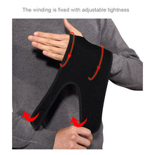Load image into Gallery viewer, Splint Sprains Arthritis Black Band Belt Carpal Tunnel Hands Wrist Support Brace Strap Useful
