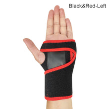 Load image into Gallery viewer, Splint Sprains Arthritis Black Band Belt Carpal Tunnel Hands Wrist Support Brace Strap Useful
