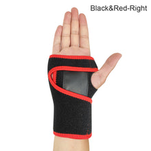 Load image into Gallery viewer, Splint Sprains Arthritis Black Band Belt Carpal Tunnel Hands Wrist Support Brace Strap Useful
