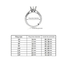 Load image into Gallery viewer, 8mm Fashion Stainless Steel Ring His Always Her Forever Couple Silver Black Couple Jewelry Anniversary Valentine's Day Gifts
