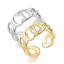 Load image into Gallery viewer, Retro Punk Opening Finger Rings Steampunk Hip Hop Personality Finger Party Jewelry Men Women Rings
