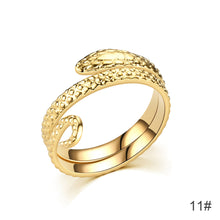 Load image into Gallery viewer, Retro Punk Opening Finger Rings Steampunk Hip Hop Personality Finger Party Jewelry Men Women Rings
