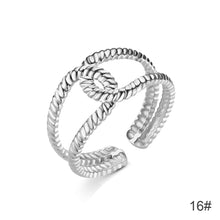 Load image into Gallery viewer, Retro Punk Opening Finger Rings Steampunk Hip Hop Personality Finger Party Jewelry Men Women Rings
