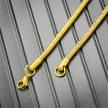 Load image into Gallery viewer, Fashion New Chain Necklace For Men Punk Silver Color Stainless Steel Long Necklace Men Hip Hop Jewelry Gift
