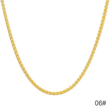 Load image into Gallery viewer, Fashion New Chain Necklace For Men Punk Silver Color Stainless Steel Long Necklace Men Hip Hop Jewelry Gift

