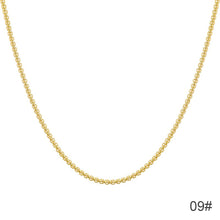 Load image into Gallery viewer, Fashion New Chain Necklace For Men Punk Silver Color Stainless Steel Long Necklace Men Hip Hop Jewelry Gift
