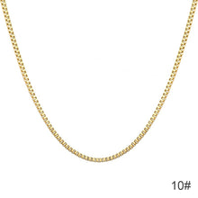 Load image into Gallery viewer, Fashion New Chain Necklace For Men Punk Silver Color Stainless Steel Long Necklace Men Hip Hop Jewelry Gift
