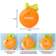 Load image into Gallery viewer, Cartoon Animal Shape Mechanical Magnetic Fridge Timer 60 Minute Timer Easy Operate Loud Alarm Kitchen Timer for Cooking Baking Helper Kitchen Tools Home Decoration
