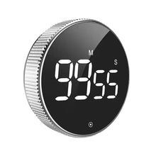 Load image into Gallery viewer, Kitchen Timer Digital Timer Manual Countdown Alarm Clock Magnetic Digital Timer Mechanical Cooking Timer Cooking Shower Study Stopwatch
