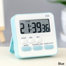 Load image into Gallery viewer, Digital Timer Manual Electronic Countdown Clock With Flashing Light Cooking Kitchen Sport Study Game With Magnetic Countdown Alarm Clock
