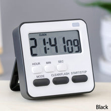 Load image into Gallery viewer, Digital Timer Manual Electronic Countdown Clock With Flashing Light Cooking Kitchen Sport Study Game With Magnetic Countdown Alarm Clock
