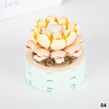 Load image into Gallery viewer, Flower Building Block Flowers Bouquet Rose Sakura Lily DIY Creative Bouquet Compatible with Cute Girl Toy Valentine's Day Gift Puzzle Assembled Building Block Toy
