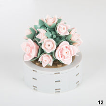 Load image into Gallery viewer, Flower Building Block Flowers Bouquet Rose Sakura Lily DIY Creative Bouquet Compatible with Cute Girl Toy Valentine's Day Gift Puzzle Assembled Building Block Toy
