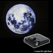 Load image into Gallery viewer, Ins Moon Projection Lamp Background Projector Night Light Photo Prop Wall Lights Birthday Gift Party Decoration Bedroom Decor
