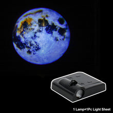 Load image into Gallery viewer, Ins Moon Projection Lamp Background Projector Night Light Photo Prop Wall Lights Birthday Gift Party Decoration Bedroom Decor
