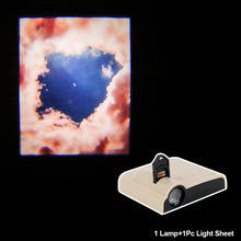 Load image into Gallery viewer, Ins Scenery Projection Lamp Sea Clouds Landscape Projector Photo Prop Creative Photograph Background Wall Light Party Decor
