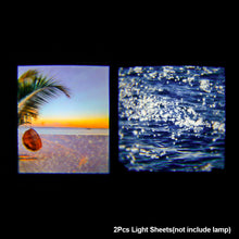 Load image into Gallery viewer, Ins Scenery Projection Lamp Sea Clouds Landscape Projector Photo Prop Creative Photograph Background Wall Light Party Decor
