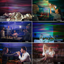 Load image into Gallery viewer, Led Aurora Borealis Moon Galaxy Night Lights Bluetooth Music Laser Star Nebula Projection Bedroom Decoration Atmospher Projector
