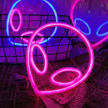 Load image into Gallery viewer, Neon LED Light Sign Lightning Aliens ET Neon Light Wall Hanging Neon Lamp Neon Signs for Bar Home Decor Party Christmas Xmas Birthday Gift
