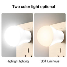 Load image into Gallery viewer, Mini USB Plug Night Light Book Reading Lamp Eye Protection Bedside Light Atmosphere Light Home Decoration

