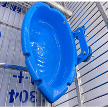 Load image into Gallery viewer, Bird Baths Tub Parrot Cage Hanging Parrot Shower Bathing Box Bird Bird Bathtub Parrot Bath Room Feeder Bird Cleaning Supplies
