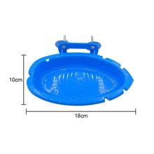 Load image into Gallery viewer, Bird Baths Tub Parrot Cage Hanging Parrot Shower Bathing Box Bird Bird Bathtub Parrot Bath Room Feeder Bird Cleaning Supplies
