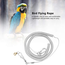 Load image into Gallery viewer, 4M/5M/6M/8M/10M Pet Bird Parrot Flying Rope Cockatiels Starling Bird Pet Leash Kits Anti-bite Outdoor Flying Traction Straps Training Rope
