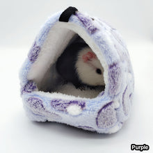 Load image into Gallery viewer, Winter Pet Bird Parrot Hamster Cage Cotton Nest Tunnel Hammock Hut Tent Bed Hanging Cave For Sleeping Hatching For Hamster Rabbit Guinea Pig
