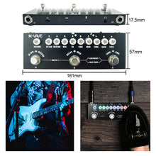 Load image into Gallery viewer, Cuvave Cube BABY Multi Effects Rechargeable Pedal For Electric Guitar/Bass/Acoustic Guitar 8 IR Cabinets Simulation M-vave
