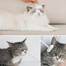 Load image into Gallery viewer, Cat Comb Teasing Stick Cats Dog Brush Pet Hair Remover Mini Creative Brush Cat Teasing Interactive Toys
