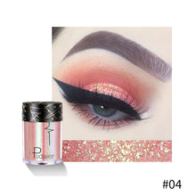 Load image into Gallery viewer, Glitter Eye Shadow Makeup Monochrome Shining Eyeshadow Sequins Pearly Universal Party Cosmetic Palete Women Cosmetics
