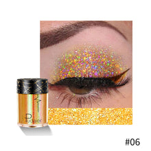 Load image into Gallery viewer, Glitter Eye Shadow Makeup Monochrome Shining Eyeshadow Sequins Pearly Universal Party Cosmetic Palete Women Cosmetics
