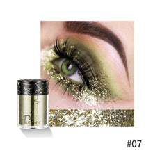 Load image into Gallery viewer, Glitter Eye Shadow Makeup Monochrome Shining Eyeshadow Sequins Pearly Universal Party Cosmetic Palete Women Cosmetics
