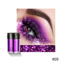 Load image into Gallery viewer, Glitter Eye Shadow Makeup Monochrome Shining Eyeshadow Sequins Pearly Universal Party Cosmetic Palete Women Cosmetics
